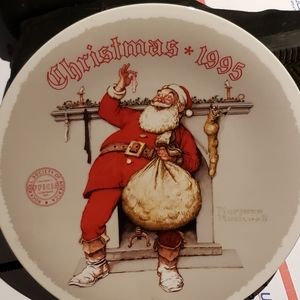 1995 norman rockwell plate